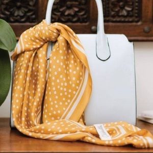 Cleobella polka dot scarf 🌞